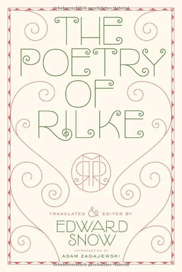 The poetry of Rilke Cover