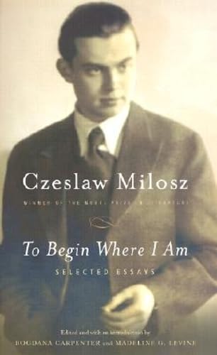 To begin where I am Cover