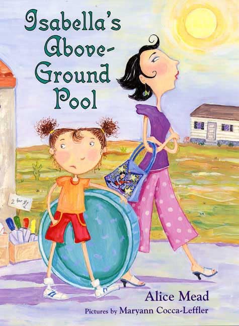 Isabella's above-ground pool Cover