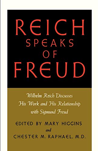 Reich Speaks of Freud Cover