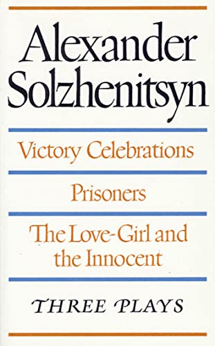 Victory celebrations ; Prisoners ; The love-girl and the innocent Cover
