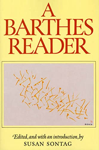 A Barthes reader Cover