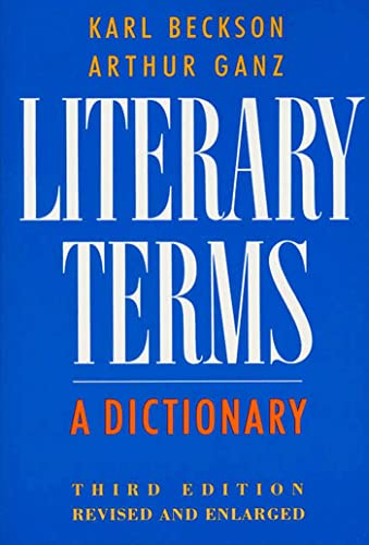 Literary terms Cover