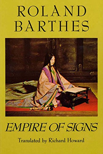 Empire of signs Cover