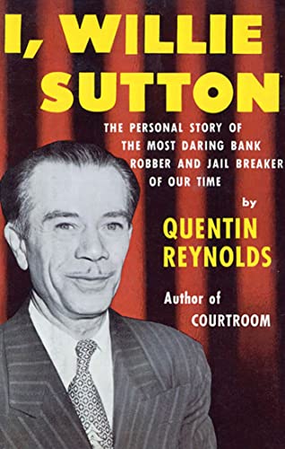 I, Willie Sutton Cover