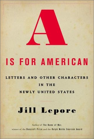 A is for American Cover