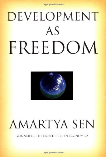 Development as freedom Cover