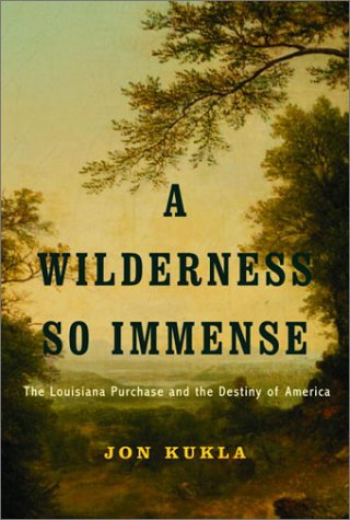 A wilderness so immense Cover