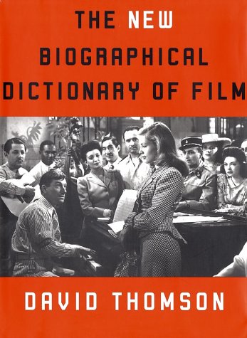 The new biographical dictionary of film Cover