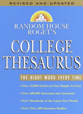 Random House Roget's college thesaurus Cover