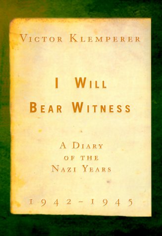 I will bear witness Cover