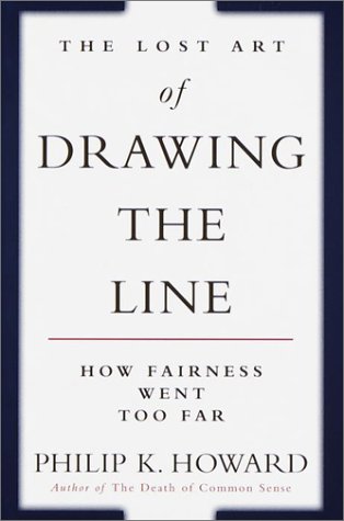 The lost art of drawing the line Cover