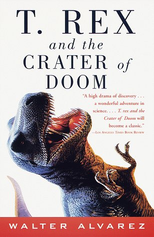 T. rex and the crater of doom Cover