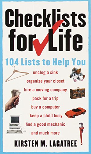 Checklists for Life Cover