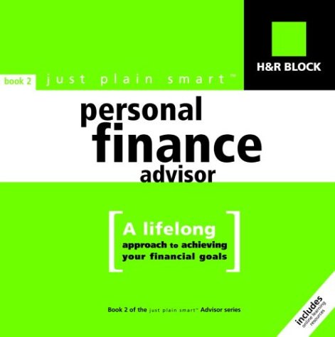H&R Block Just Plain Smart Personal Finance Advisor Cover
