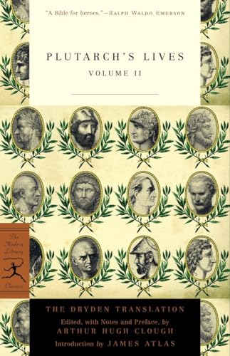 Plutarch's Lives, Volume 2 (Modern Library Classics) Cover
