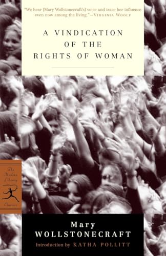 A vindication of the rights of woman Cover