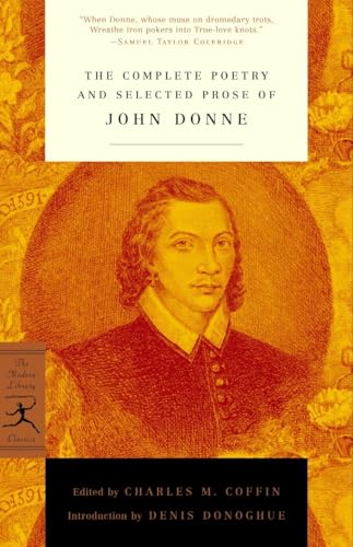 The complete poetry and selected prose of John Donne Cover