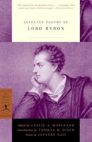 Selected poetry of Lord Byron Cover