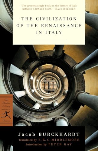 The civilization of the Renaissance in Italy Cover