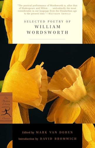 Selected poetry of William Wordsworth Cover