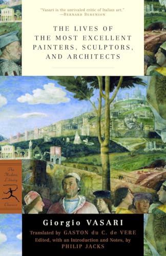 The lives of the most excellent painters, sculptors, and architects Cover