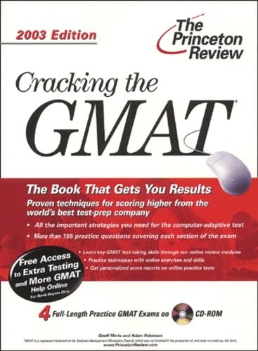 Cracking the GMAT Cover