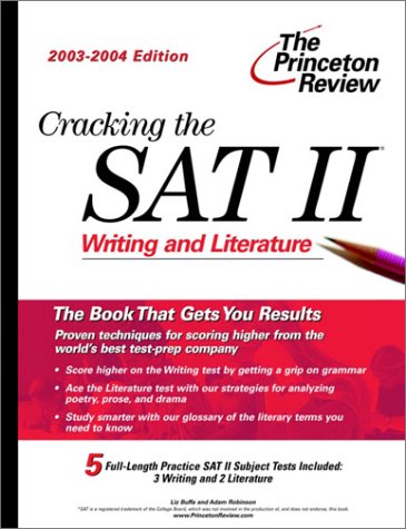 Cracking the SAT II. Cover