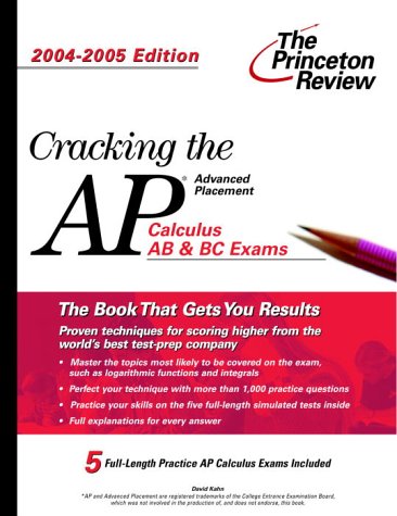 Cracking the AP Calculus AB & BC Exam, 2004-2005 Cover