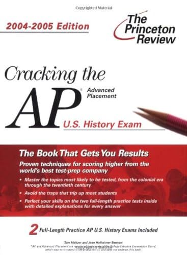 Cracking the AP U.S. History Exam Cover