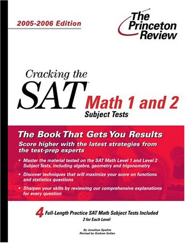 Cracking the SAT math subject tests Cover