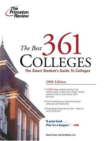 Best 361 Colleges, 2006 (College Admissions Guides) Cover