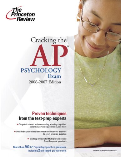 Cracking the AP psychology exam Cover