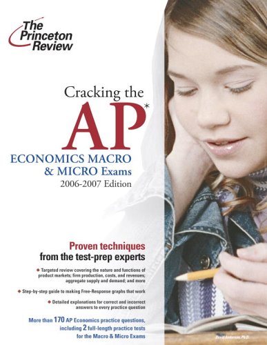 Cracking the AP economics macro & micro exams Cover