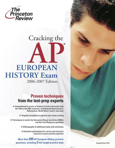 Cracking the AP European history exam Cover