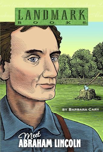 Meet Abraham Lincoln (Landmark Books) Cover