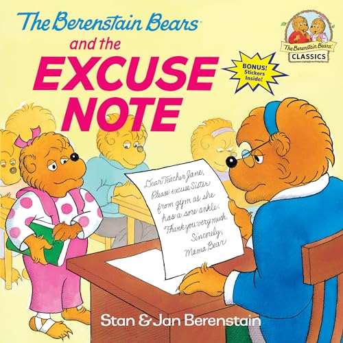 The Berenstain bears and the excuse note Cover