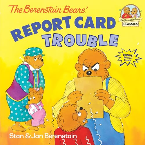 The Berenstain bears' report card trouble Cover