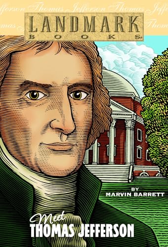Meet Thomas Jefferson (Landmark Books) Cover