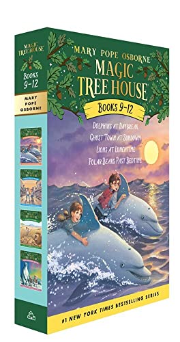 Magic Tree House Boxed Set of 4, Books 9-12 Cover
