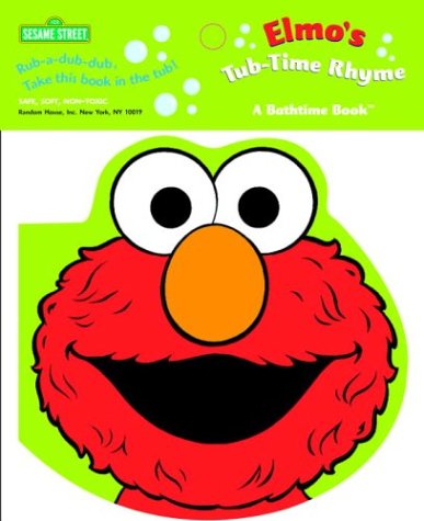 Elmo's Tub-Time Rhyme (Bath Book) Cover