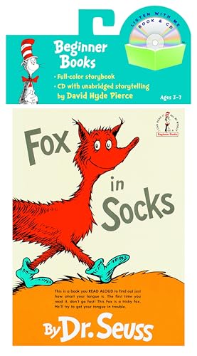 Fox in Socks Book & CD (Dr. Seuss: Beginner Books) Cover