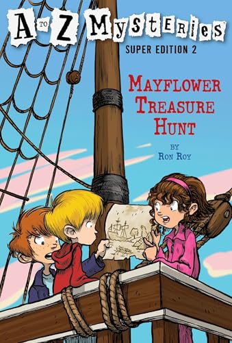 Mayflower Treasure Hunt (AtoZ SE#2) (A Stepping Stone Book(TM)) Cover