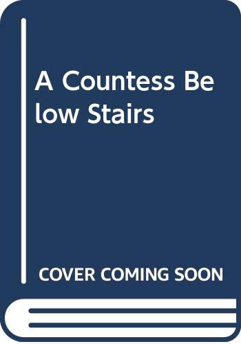 A Countess Below Stairs Cover