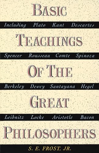 Basic teachings of the great philosophers Cover