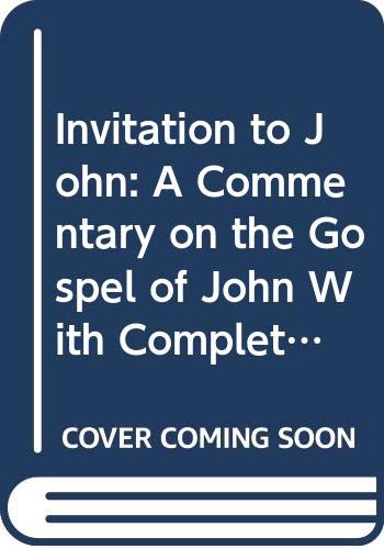 Invitation to John Cover