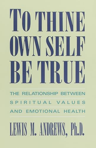 To thine own self be true Cover