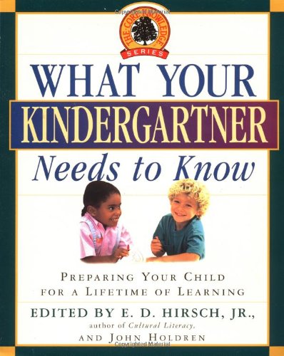 What your kindergartner needs to know Cover