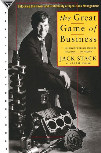 The great game of business Cover