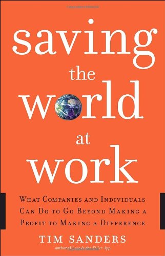Saving the world at work Cover